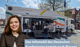 Das Infomobil des Deutschen Bundestages kommt nach Plauen 1